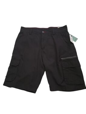 burnside Black Men's Cargo Shorts
